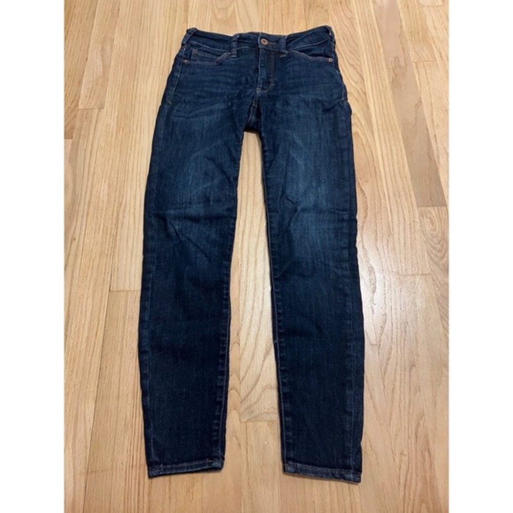 Pilcro by Anthropologie Dark Wash Skinny Jeans Women's Size 28